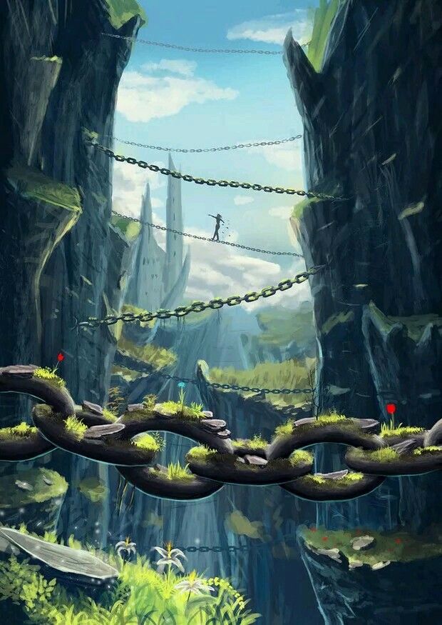 Chained-together Go Isle